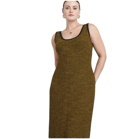 Who What Wear || NWT || Carly Basketweave Knit Maxi Dress - Picture 9 of 9